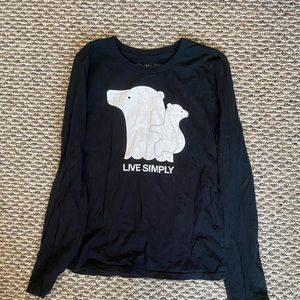 Patagonia “Live Simply” Polar Bear T-Shirt…